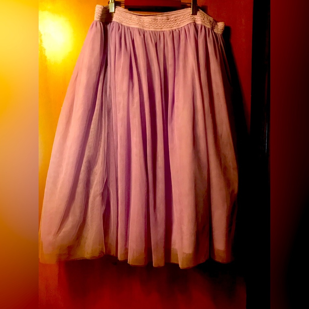 Adult tea length four layer tutu